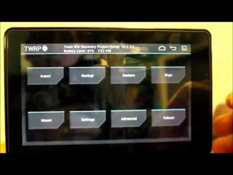 How to install KFU v0.9.6 & TWRP Recovery on the Kindle fire