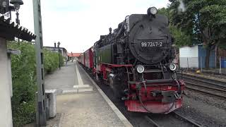 HSB Bahnhof Wernigerode 4K 2019