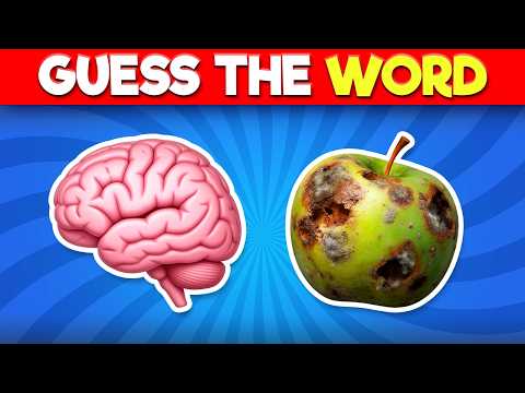 Guess the Word by the Emojis 🤔 | 60 Emoji Puzzles