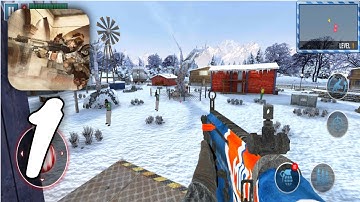 Modern Commando：Strike Mission Gameplay Walkthrough #1 (Android, IOS)