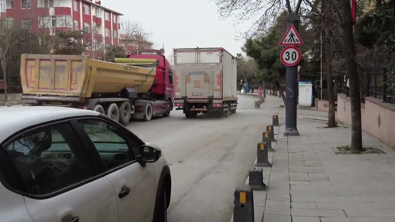 Bosna Boulevard to Nato Yolu street walking 4K Üsküdar/İstanbul