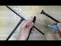 F45439-03 Assembly of tripod - T850 Six-axls Aircraft DIY assembly video