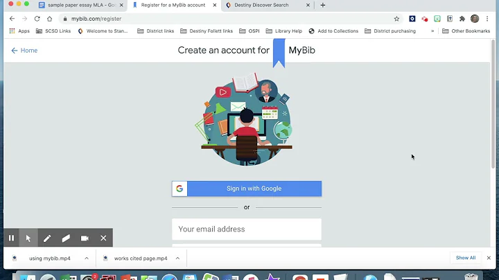 MyBib Tutorial Stanwood High School