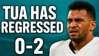 0-2 Start Proves Tua Has Regressed… Can Miami Recover | The Mike Lenoci Show