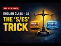 English Class 2 🔥 S/ES Rule + Finite Verbs Explained | SSC CGL 2027