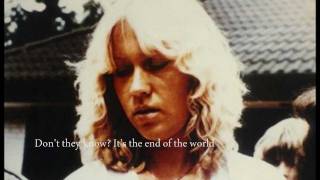 Watch Agnetha Faltskog The End Of The World video