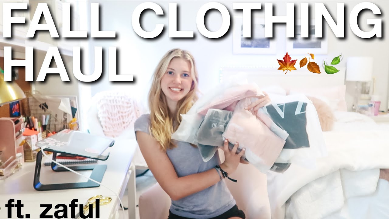 FALL CLOTHING HAUL! ft. Zaful