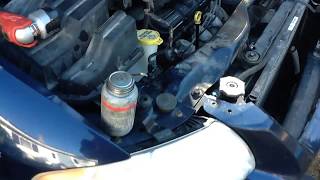 2006 Chrysler Town and Country radiator replacement tips
