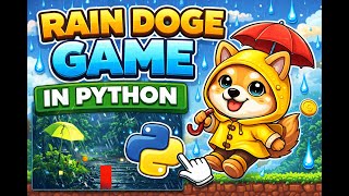 Rain Doge Game In Python | (Implementing Player and its movements) | Using Pygame | Aura Coder