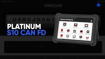 Vehicle Diagnostic Scanner Platinum S10 CAN FD - Topology Reset Function Demo
