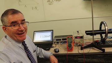 PHY122 Lab 8 Magnetic Field From A Circular Coil Of Wire Experiment A