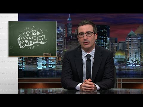 Back To School (Web Exclusive): Last Week Tonight with John Oliver (HBO)