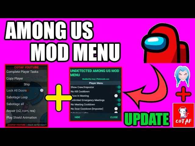 💥COMO USAR MOD MENU AXEY PMT AMONG US / MOD MENU AMONG US BIEN