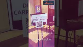 Digital Caricature  Photobooth #magictap #oilpainting #caricature #event #experientialmarketing