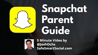 Snapchat App Guide for Parents (Josh Ochs SmartSocial.com) screenshot 5