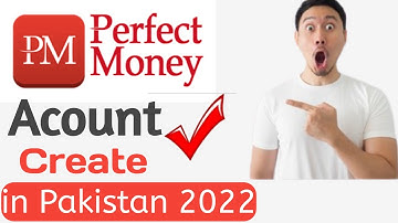 How To Create Perfect Money Account In Pakistan 2022 Video Tutorial By Faiqfx