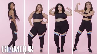 Women Sizes 0 Through 28 Try on the Same Sports Bra | Glamour