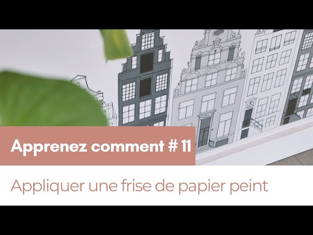 Poser une frise murale  Tutoriel de HORNBACH Luxembourg