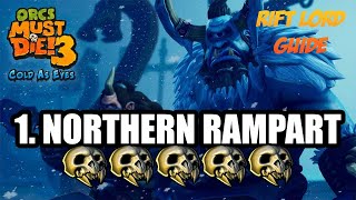 Orcs Must Die! 3 (Cold as Eyes) ☆ Rift Lord 5-Skulls ☆ Northern Rampart by Milennin 1,454 views 1 year ago 5 minutes, 24 seconds