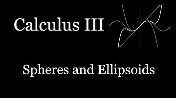 Calculus III - Spheres and Ellipsoids
