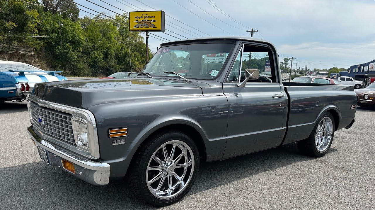 Test Drive 1972 Chevrolet C-10 SOLD $34,900 Maple Motors 