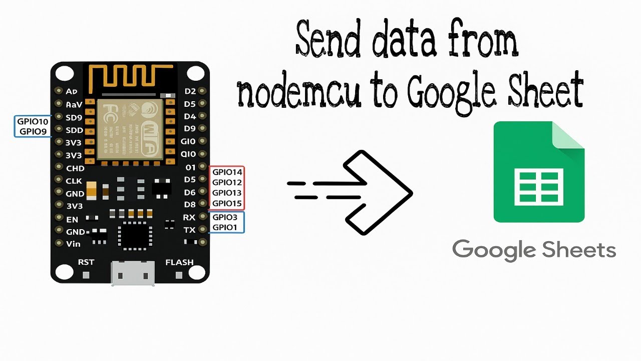 How to Connect ESP8266 (NodeMCU) to Google Sheets | IoT Data Logging ...