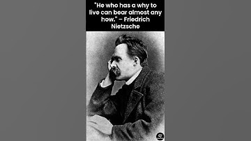 Friedrich Nietzsche on Finding Your Why 💭 #find #life