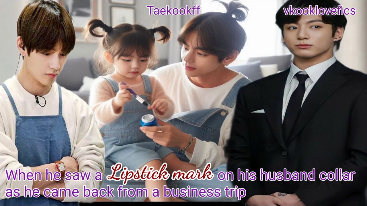 When he saw a lipstick mark on his husband collar when he came back from a business trip (ONE -SHOT)
