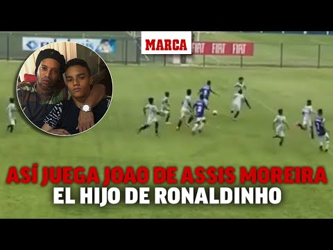 Así juega Joao de Assis Moreira, el hijo de Ronaldinho I MARCA