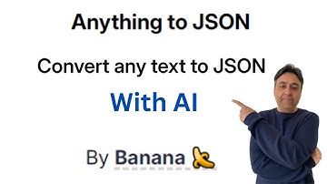 Convert Any Text to JSON with AI Model
