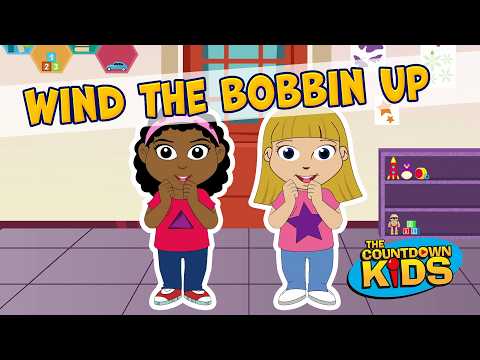 Wind the Bobbin Up - The Countdown Kids | Kids Songs & Nursery Rhymes | Lyrics Video