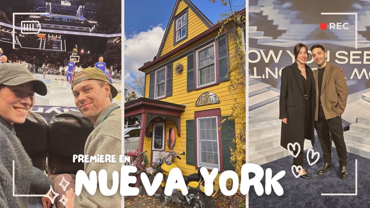 Mi semana MÁS LOCA en Nueva York: ¡Alfombra roja con Morgan Freeman, esguince y viaje a Nicaragua!