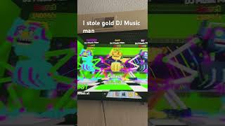 Gold DJ Music man