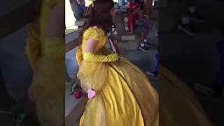 Story time with princess Belle