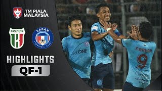 Kuching City FC 0-1 Sabah FC | TM Piala Malaysia 2022 Highlights