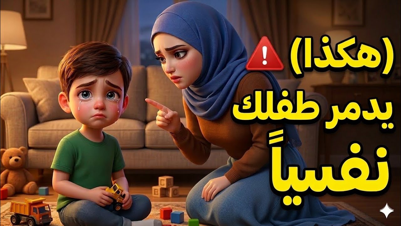 أخطاء تربوية تدمر نفسية الطفل دون أن تشعري