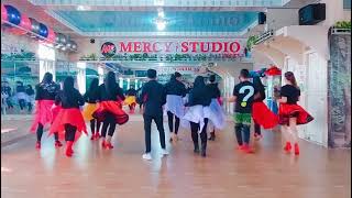 Marakaibo || Line Dance || Choreo by Gary O'Reilly INA || Demo by Mercy Studio Palembang