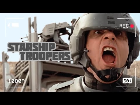 Outpost 29 Scene | Starship Troopers | 1997 | 1080 HD 4K - YouTube