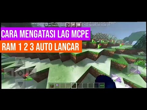 CARA MENGATASI LAG MCPE | RENDER DISTANCE LIMITER