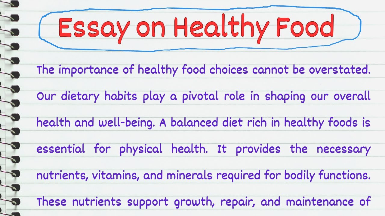 essay-on-healthy-food-youtube