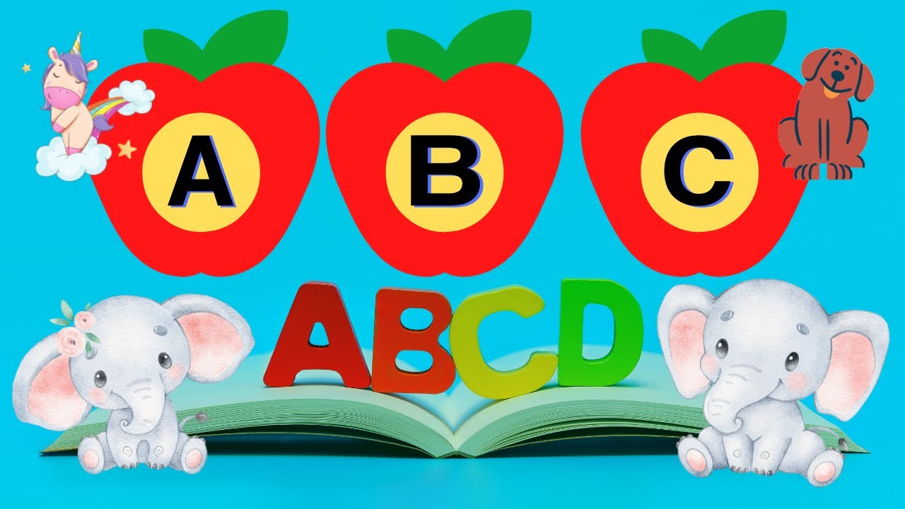ABCD Phonics Song Alphabet Song ABC Song A to Z ABC Rap