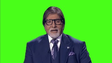 Amitabh Bachchan KBC Intro - Green Screen