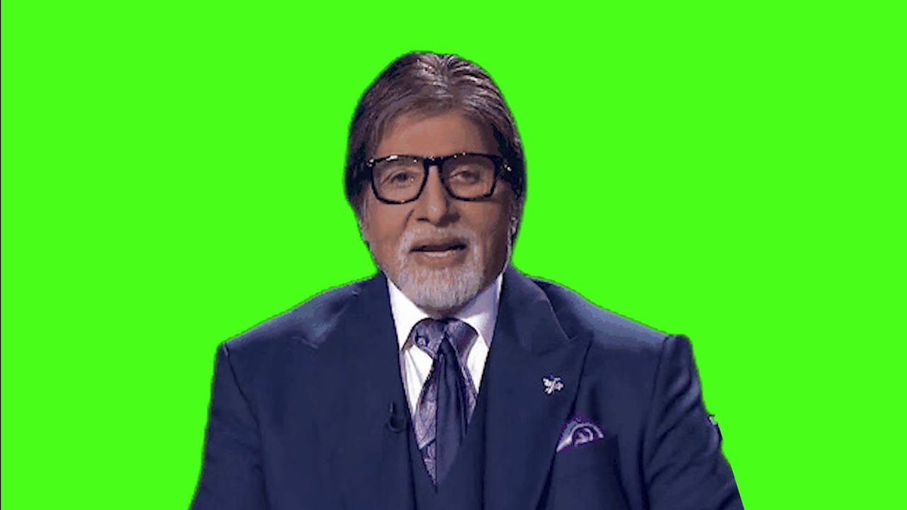 Amitabh Bachchan KBC Intro - Green Screen - YouTube