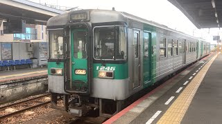 牟岐線(普通)車窓 阿波海南→日和佐/ 1500形 阿波海南1726発(穴吹行)