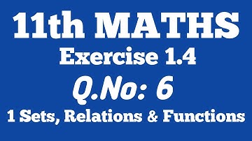 Class 11/MATHS/Exercise 1.4/Q.No 6/M.DEVARAJAN