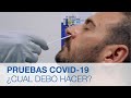 PRUEBAS COVID-19: ¿Qué prueba me realizo? ¿Para qué sirven?