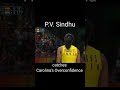 Overconfidence is bad pv sindhu takes continous 5 points against carolina in badminton badminton