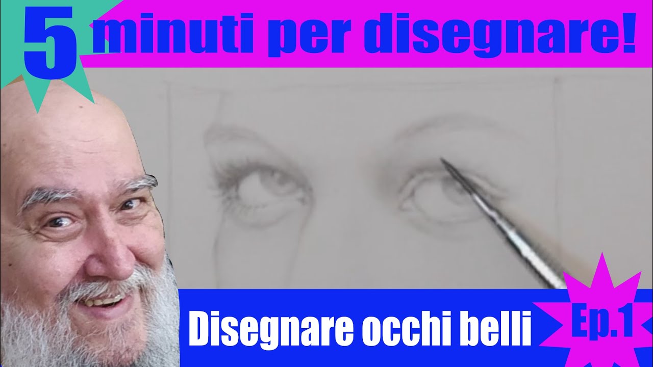 Guida al Disegno dell'Occhio: Video Tutorial e Risorse Utili, image size:1280x720