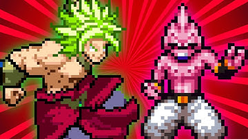 BROLY SUPER SAIYAN 3 VS KID BUU AND THIS IS WHAT HAPPENED...
