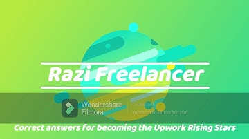 How to pass Readiness Test for becoming Rising talent on Upwork?